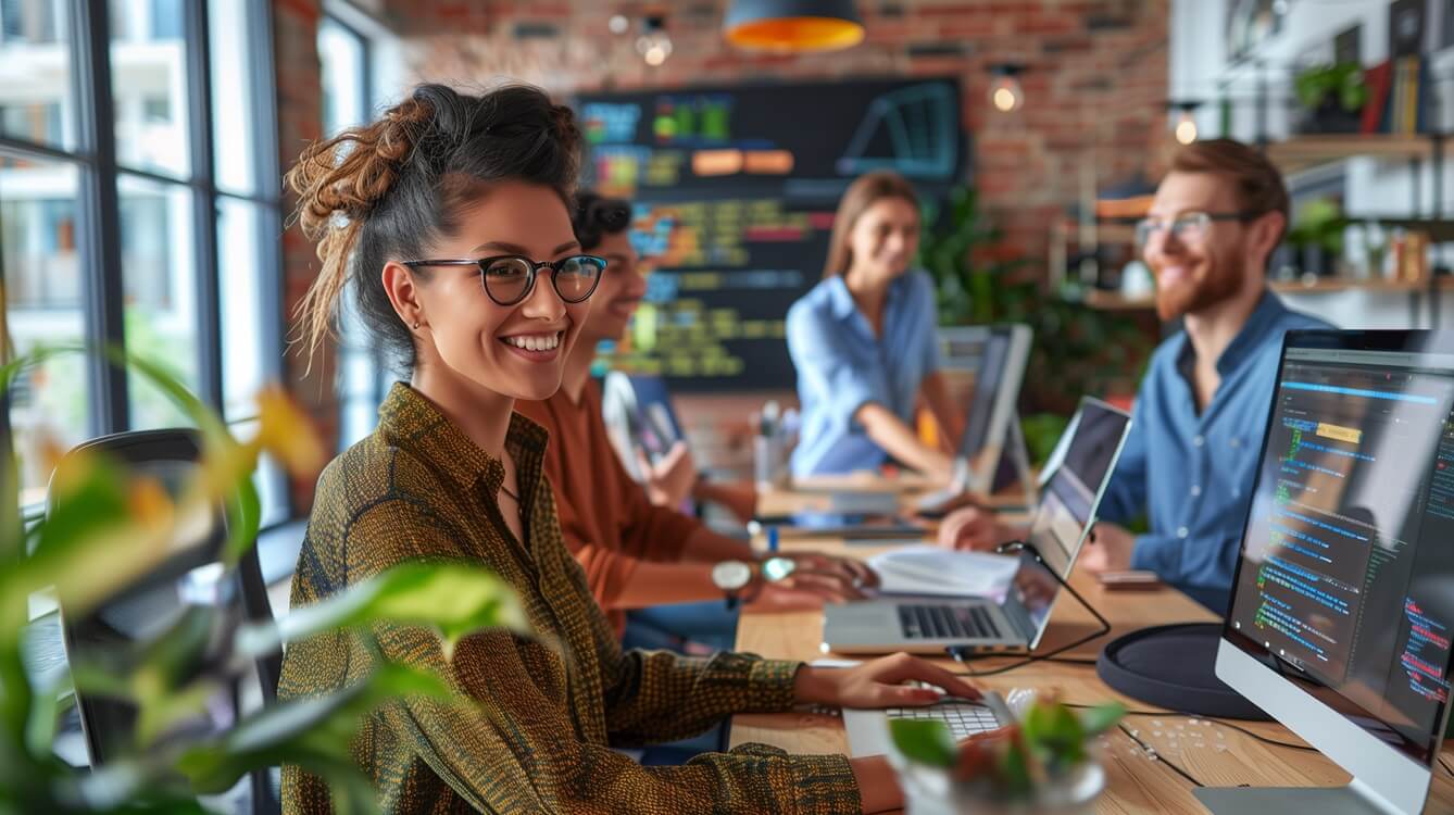 Individuell entwickelte Software, passend auf die Abläufe eines Unternehmens zugeschnitten